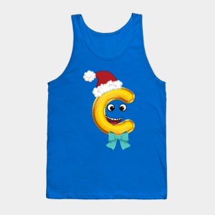 SANTA C Letter Tank Top